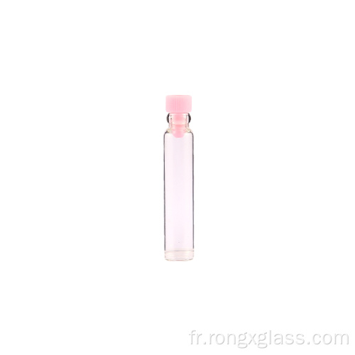 Bouteille de verre échantillon de parfum 1 ml